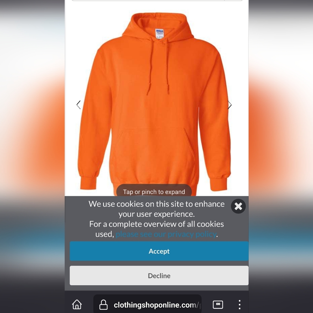 Gilden sweatshirt 3xl nwt